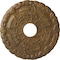 Ekena Millwork Kendall Train Station Medallion (Canopies up to 3 7/8"), 18 1/2"OD x 3 7/8"ID x 1"P, Rubbed Bronze CM18KDRZS - alternate 1
